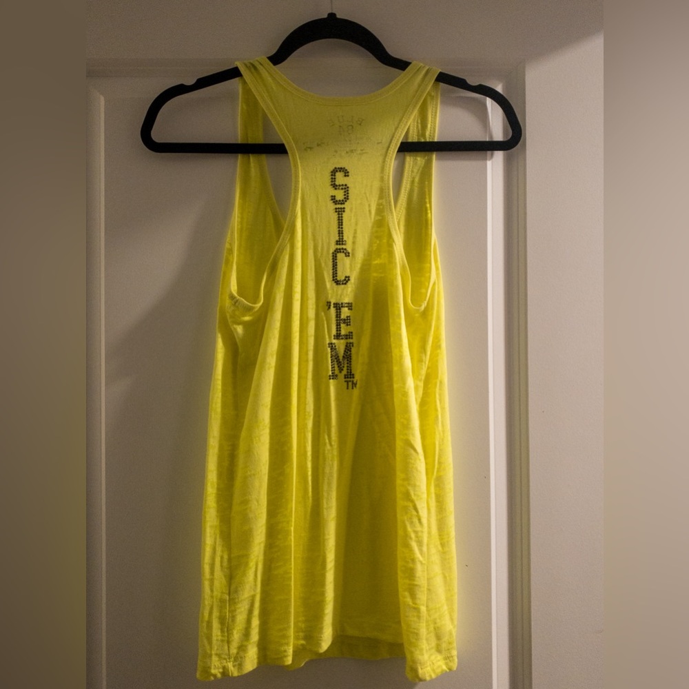 Sheer Racerback Tank Top - Picture 2 of 3
